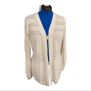 RALSEY, Ivory, Sweater, Lightweight, Size M, Long Sleeve‎